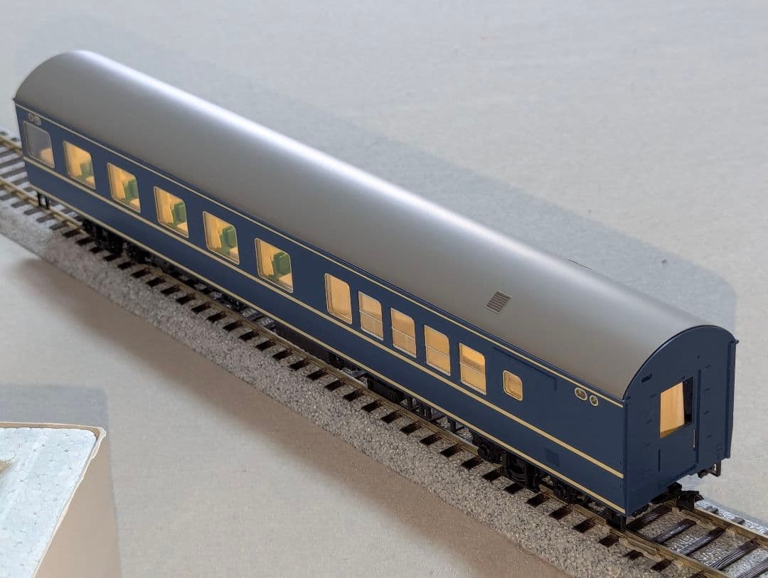 KATO　２０系特急形寝台客車 【3-504】 ４両基本セット　室内灯点灯　HO