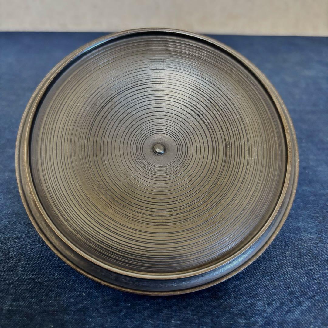 風炉 茶釜 電熱器 唐銅朝鮮風炉釜 野々田商店製電熱器 金森紹栄造 敷板 茶道具