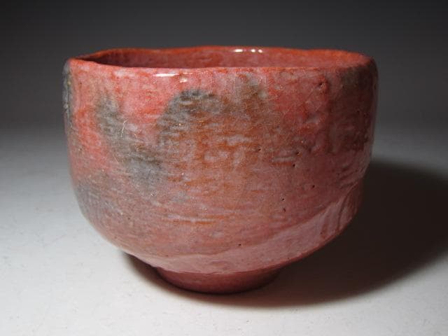 裏千家 十三代 円能斎 自作赤「玉柏」二重箱k548