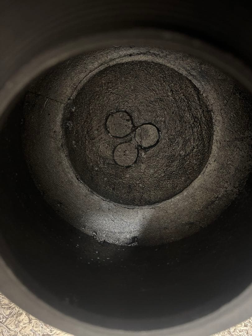 電気風炉野々田式　「面取風炉　合金製」「風炉用炭型電熱器」 「糸目尻張釜」セット