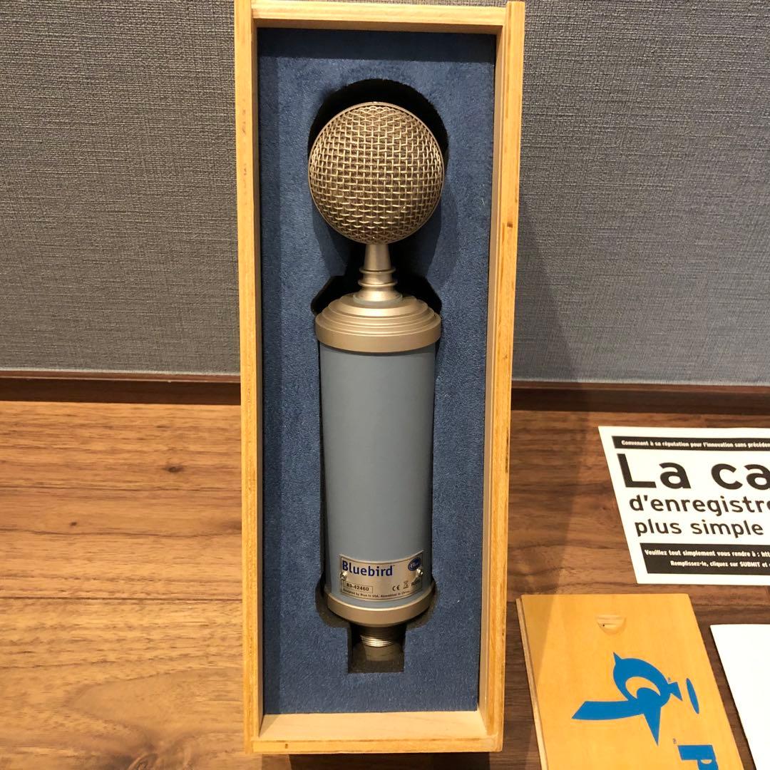 Bluebird ブルーバード コンデンサーマイク ジャンク品　ブルー