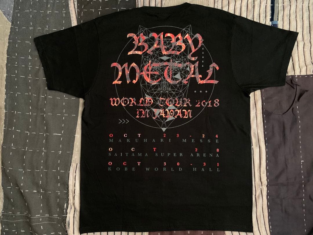 未使用品 8枚セット Lサイズ BABY L tシャツ ベビーメタル