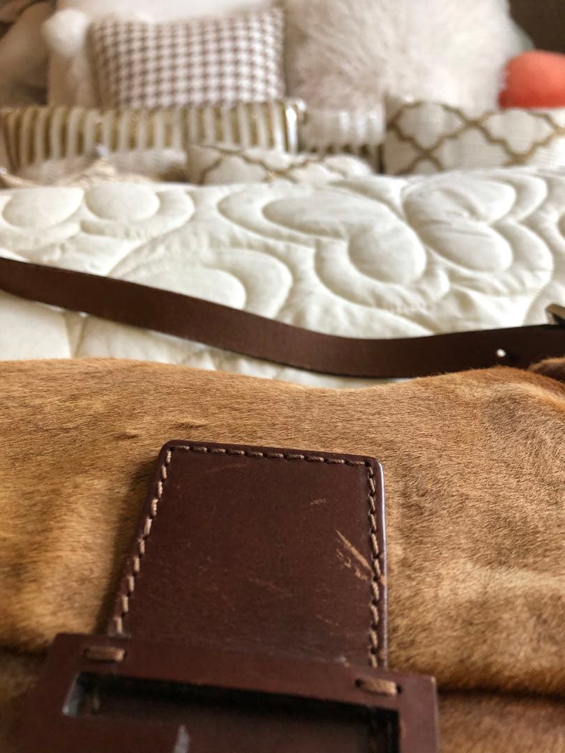 FENDI フェンディ　ハラコバッグ　ショルダー