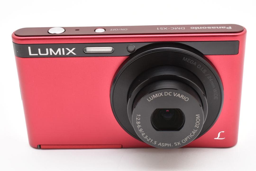 【美品】Panasonic LUMIX DMC-XS1 レッド　動作確認済