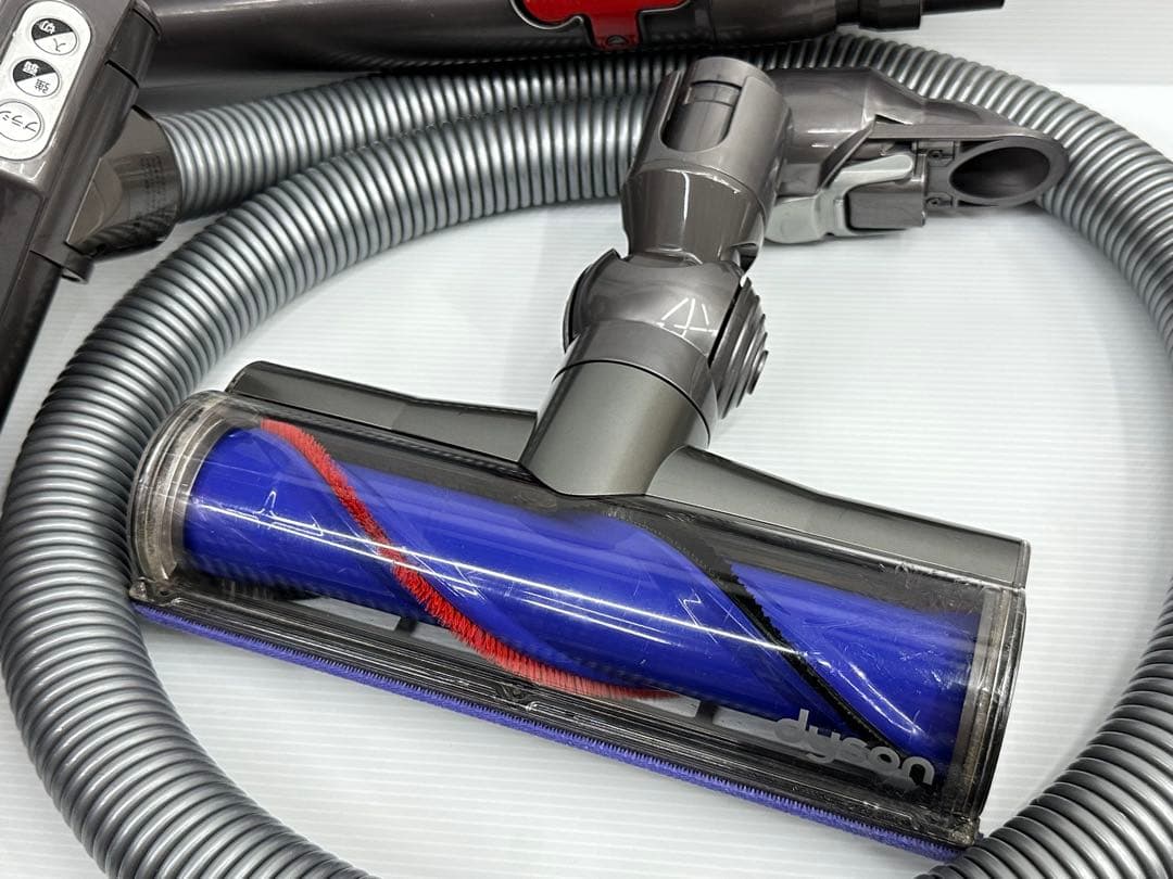 動作保証品　中古　ダイソン　Dyson CY24 掃除機　フルセット　赤　レッド