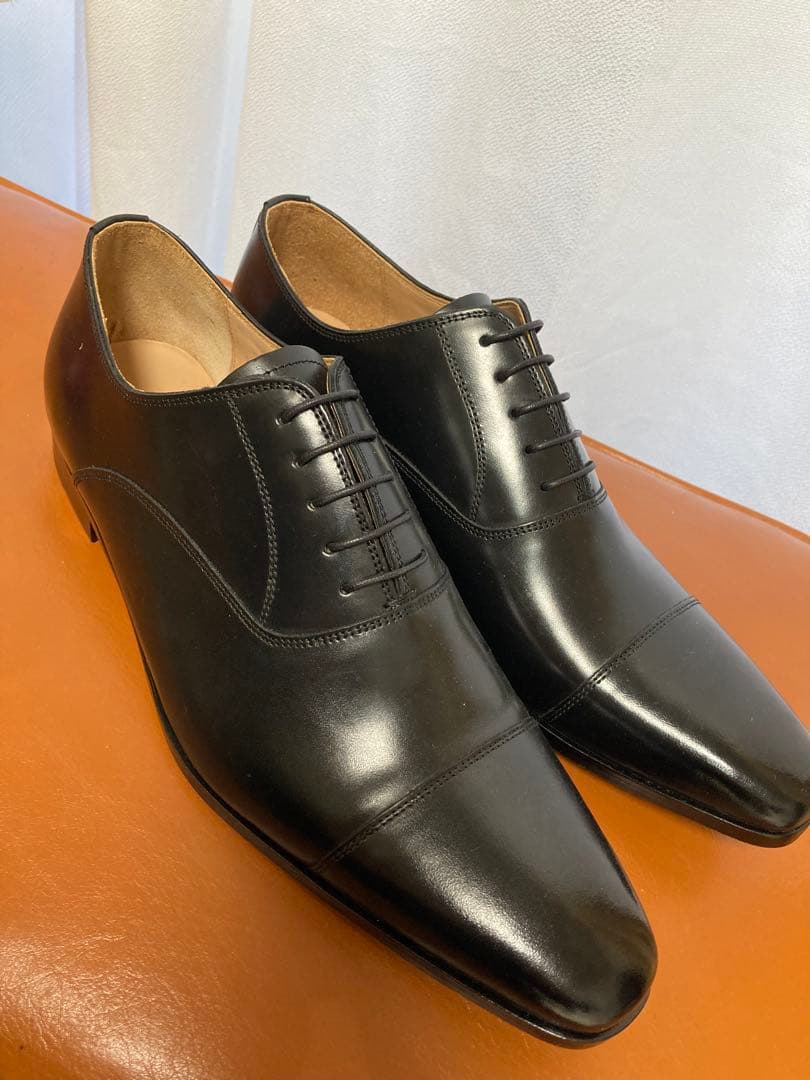 新品　cent felina 黒レザードレスシューズ