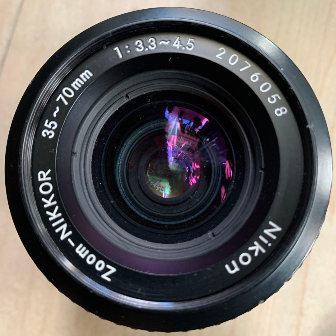 Nikon F3 HP 35mmフィルムカメラ　NIKKOR35-70mm付き