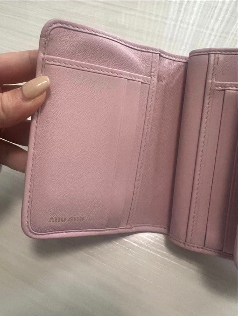 【リペア済】 miumiu マテラッセ 財布