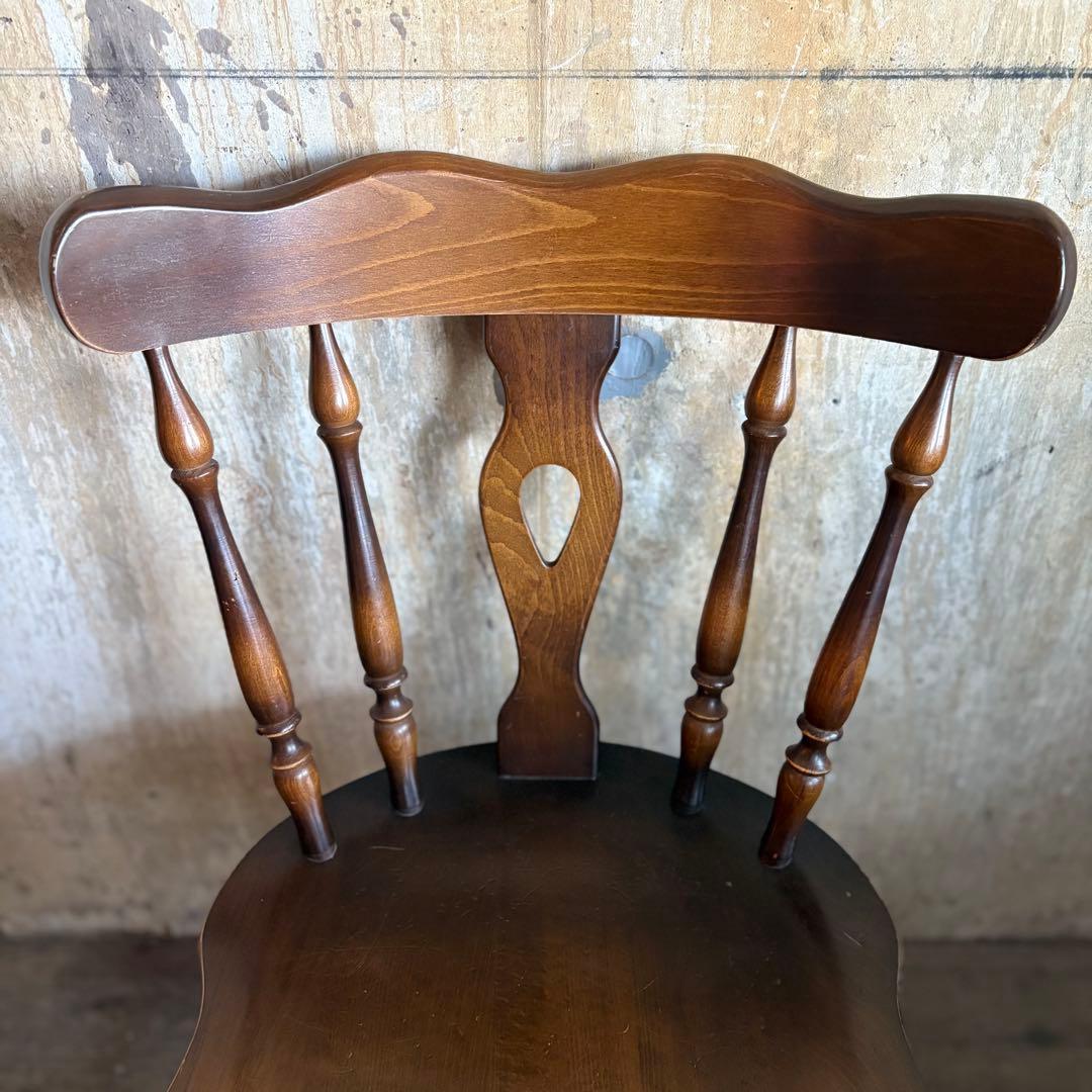 飛騨キツツキ　ウィンザーチェア　スピンドル　ボウバック