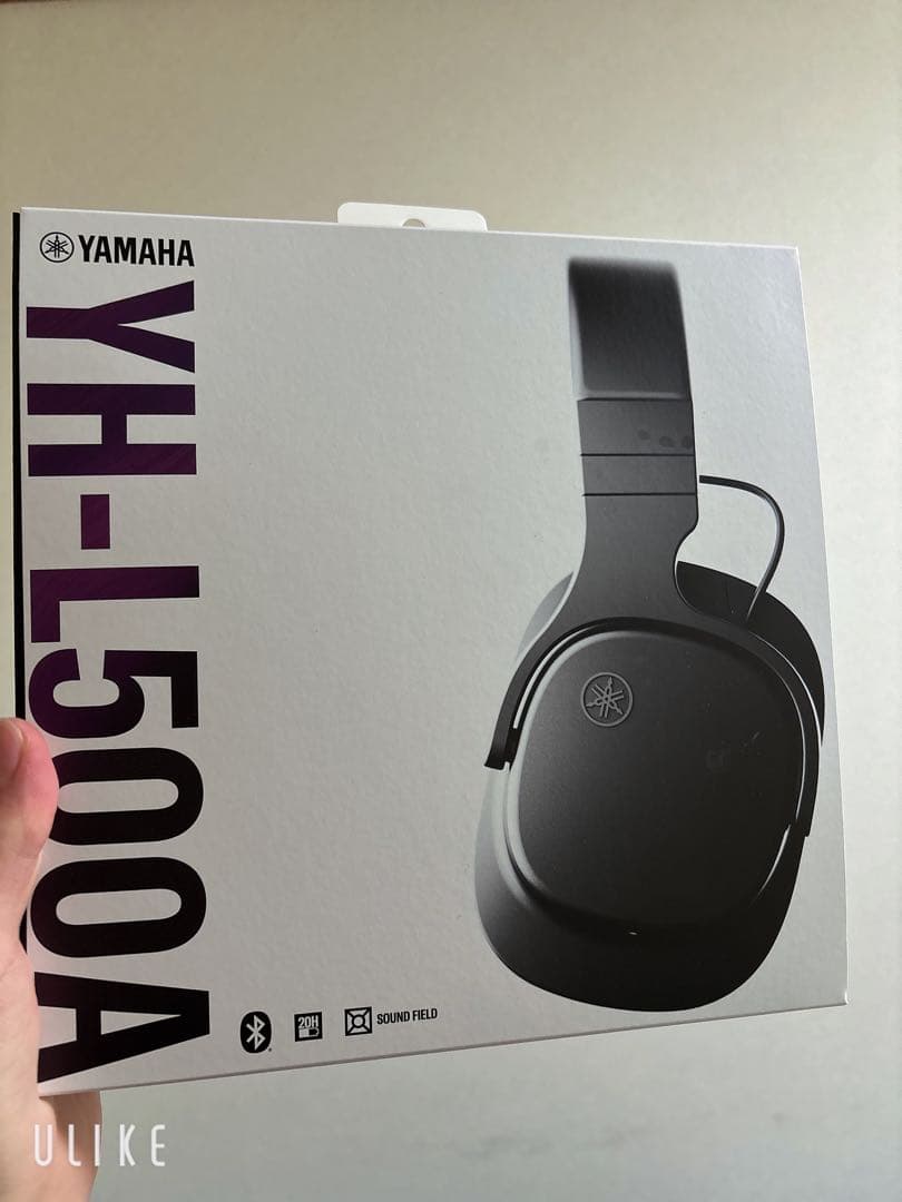 ヤマハ　yh-l500a ブラック　ヘッドホン