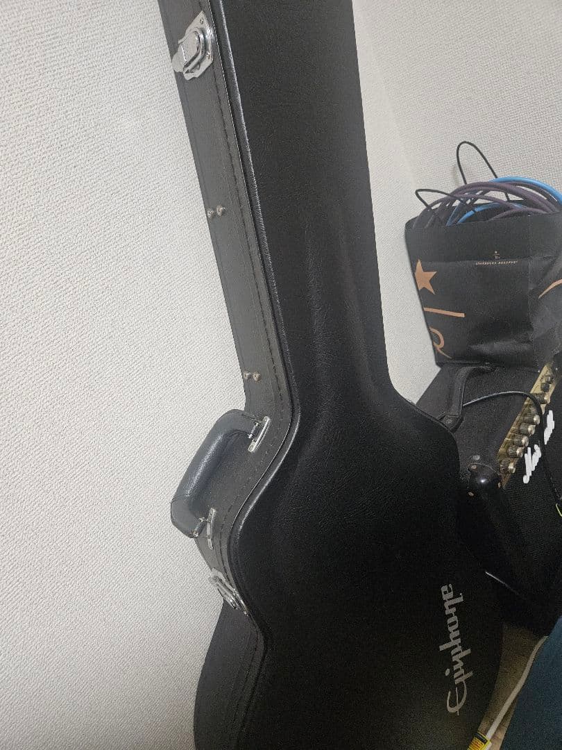 (最終値下げ) Epiphone DOT Cherry　純正ハードケース付