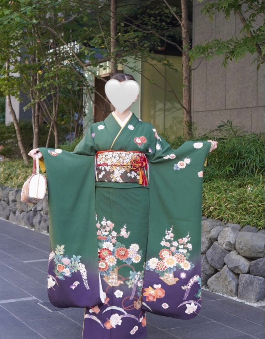 ジャスティス　振袖フルセット【51】正絹　成人式　卒業式