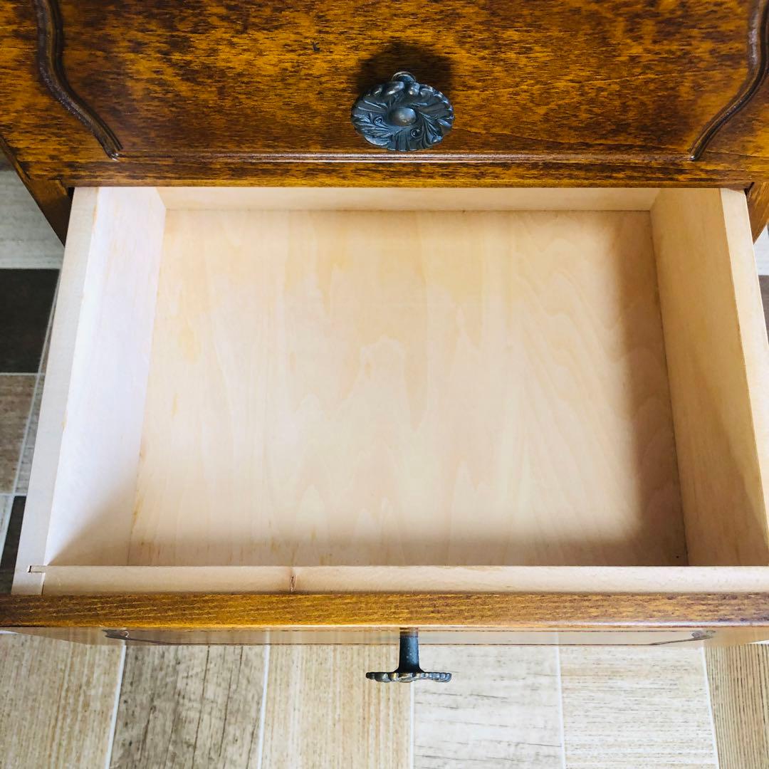 カリモク家具 karimoku コロニアル 電話台/FAX台/チェスト