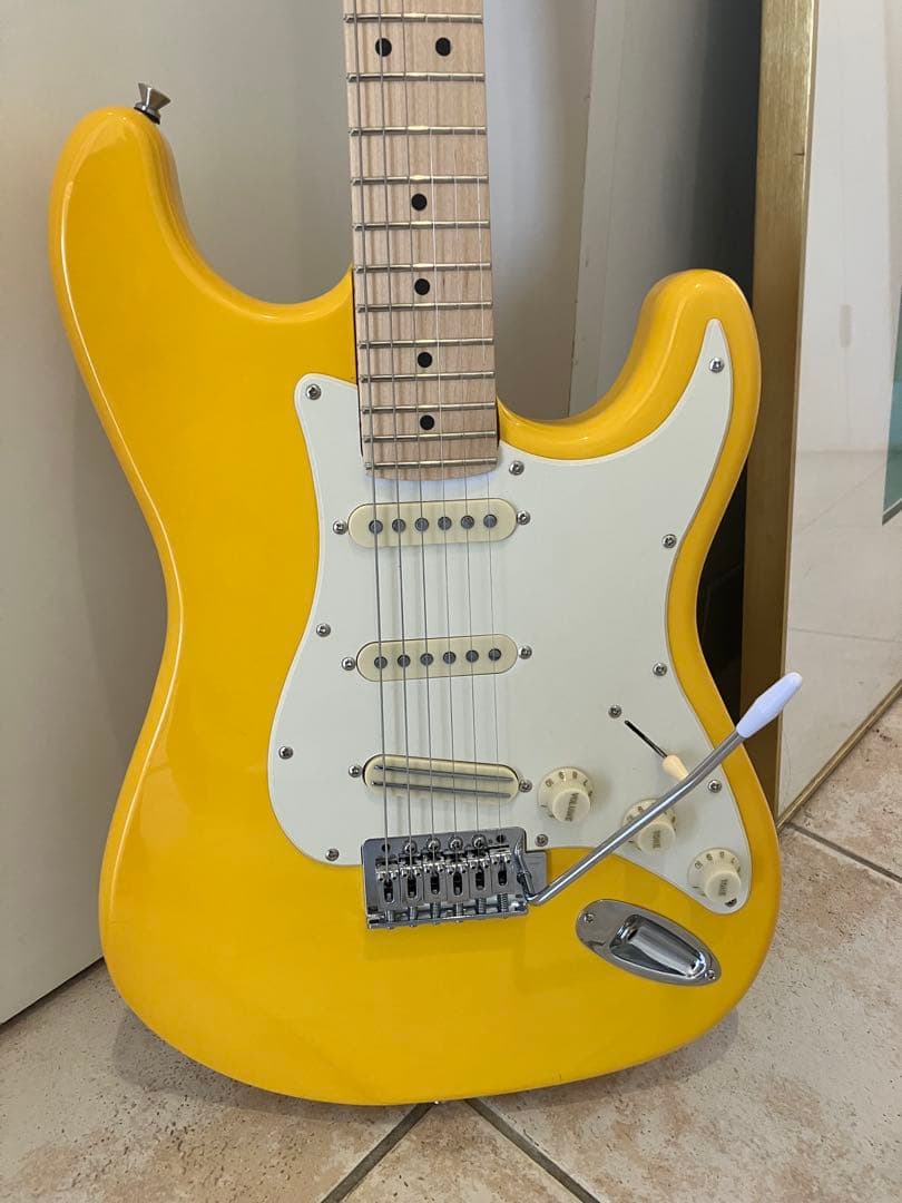 【俺たちのストラト祭！】超かわいい！イエローのカスタムストラトキャスター
