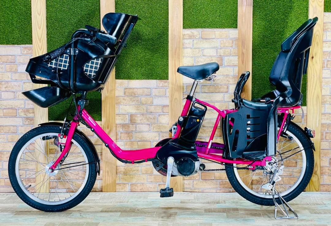 ハッピーピンク！ パナソニック ギュット子供乗せ電動アシスト自転車 ZH2858
