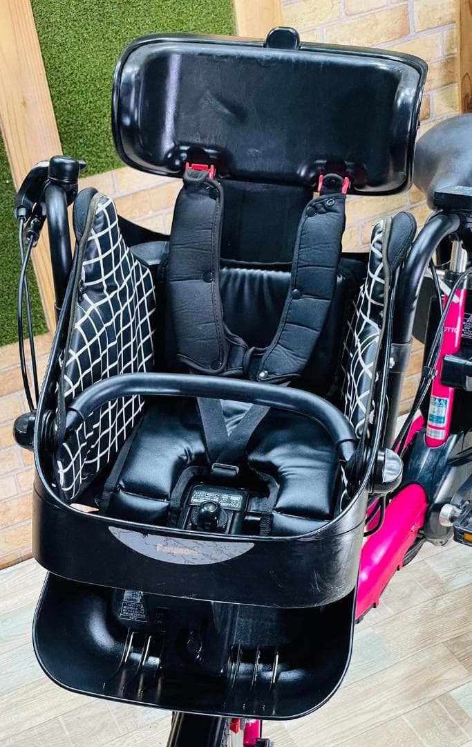 ハッピーピンク！ パナソニック ギュット子供乗せ電動アシスト自転車 ZH2858