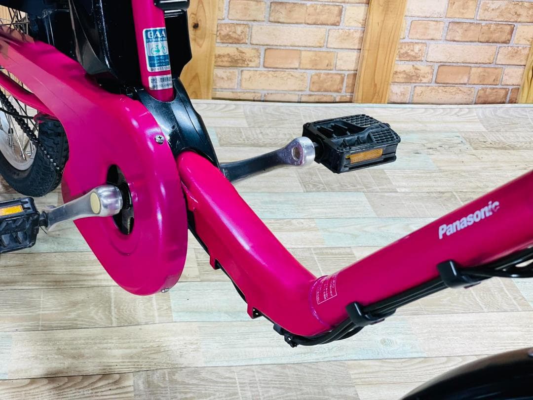 ハッピーピンク！ パナソニック ギュット子供乗せ電動アシスト自転車 ZH2858