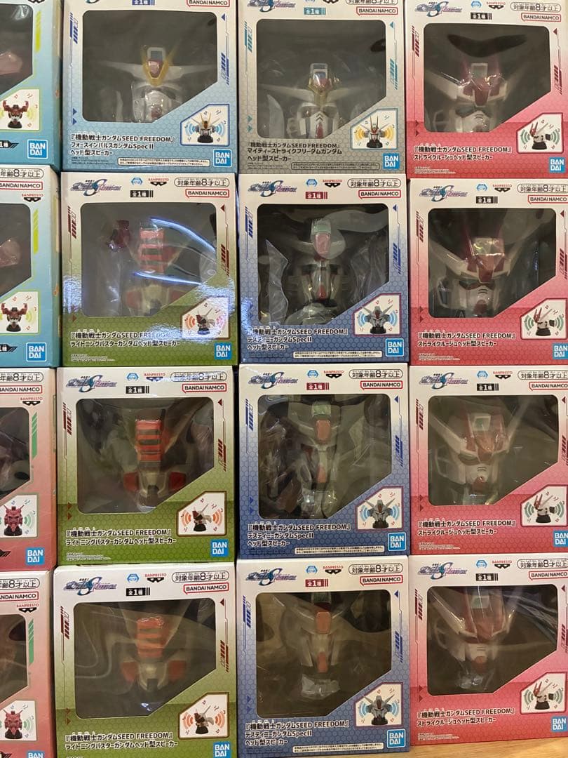 機動戦士ガンダムヘッド型スピーカー　１８個セット　まとめ売り