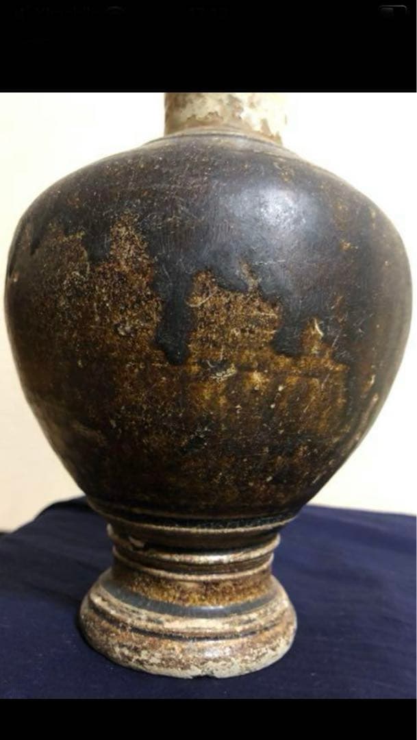 こたつ様　クメール出土の壺 希少品　骨董　古美術品