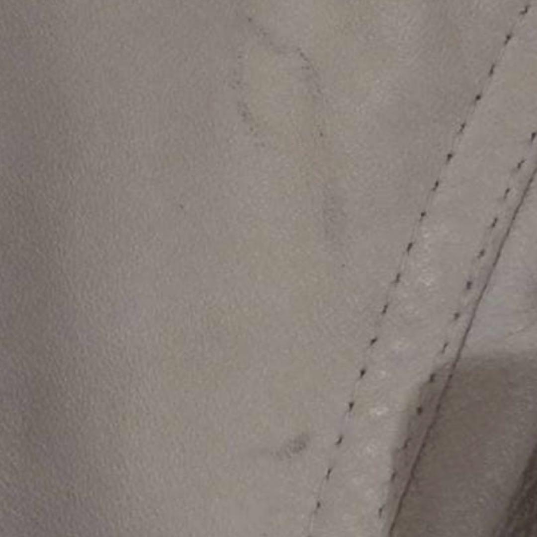 イタリア製00s y2k vkei drip opiumホワイトレザージャケット