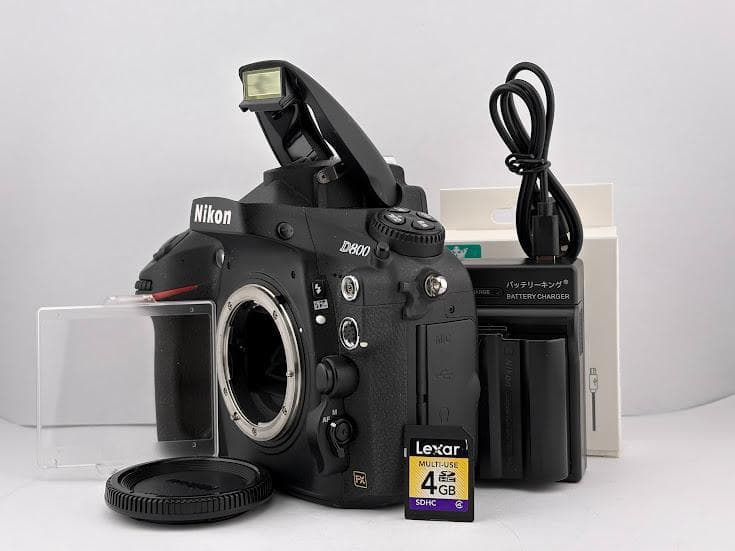 ★極上美品★ ニコン NIKON D800 ボディ【ショット数7,437回】