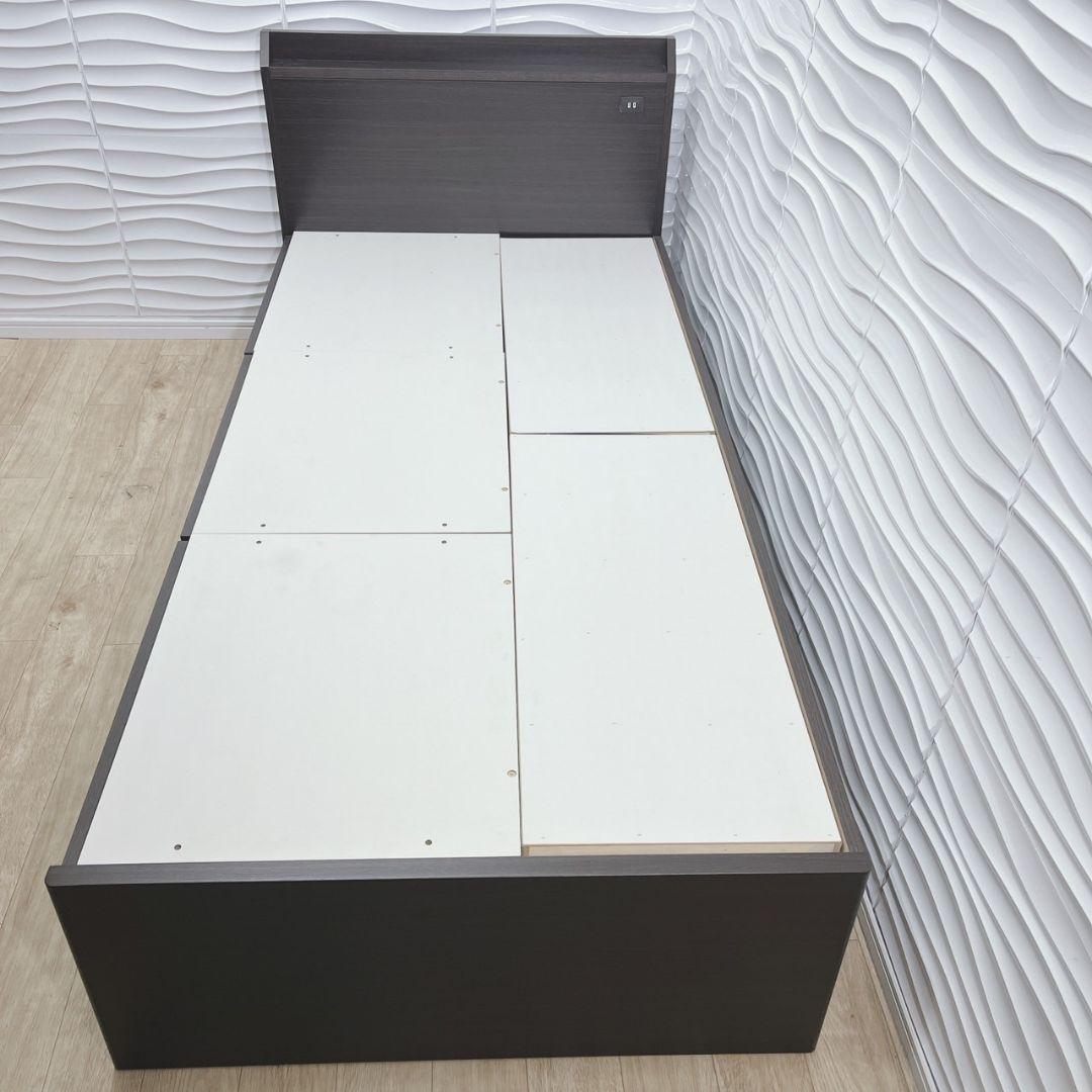 ◇ニトリ◇ベッドフレーム◇シングル◇コンセント収納付◇大阪兵庫京都奈良滋賀和歌山