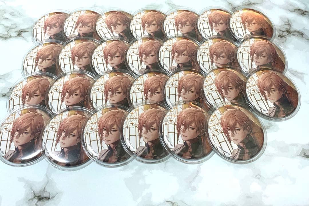 終ヴィル シアン 缶バッチ