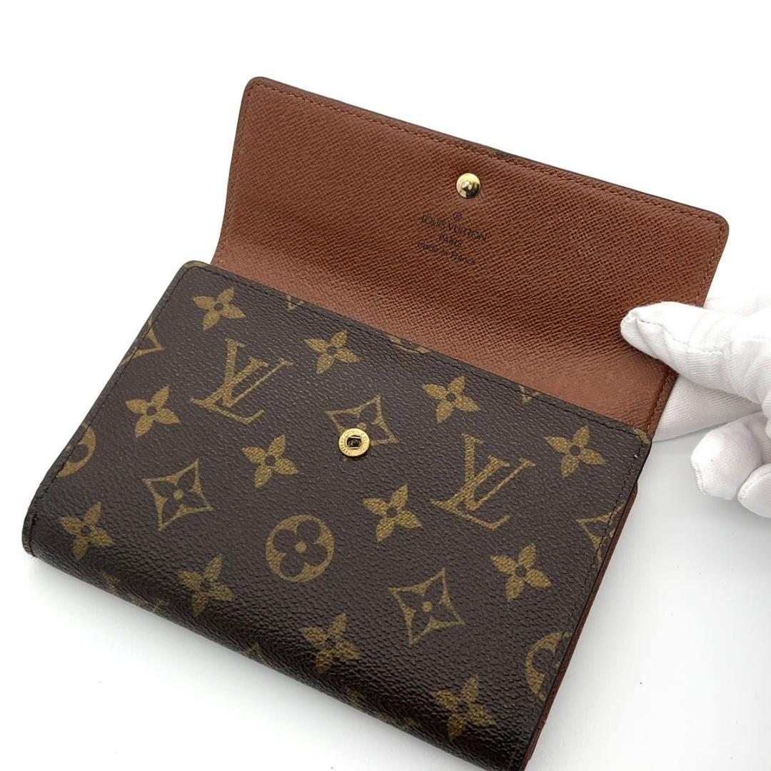 ルイヴィトン 三つ折り財布 モノグラム エテュイパピエ