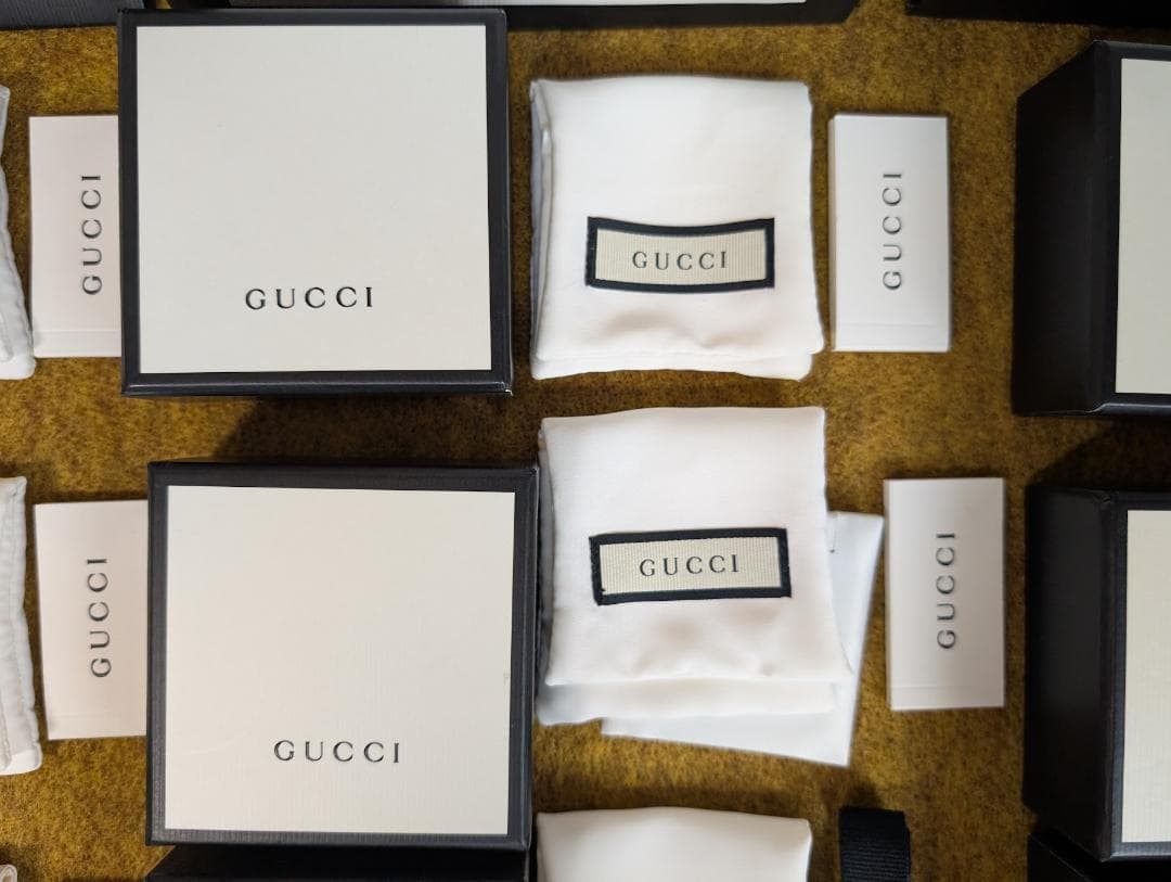 まとめ売り　セット　GUCCI　グッチ　空箱　保存袋　ボックス　ショップ袋