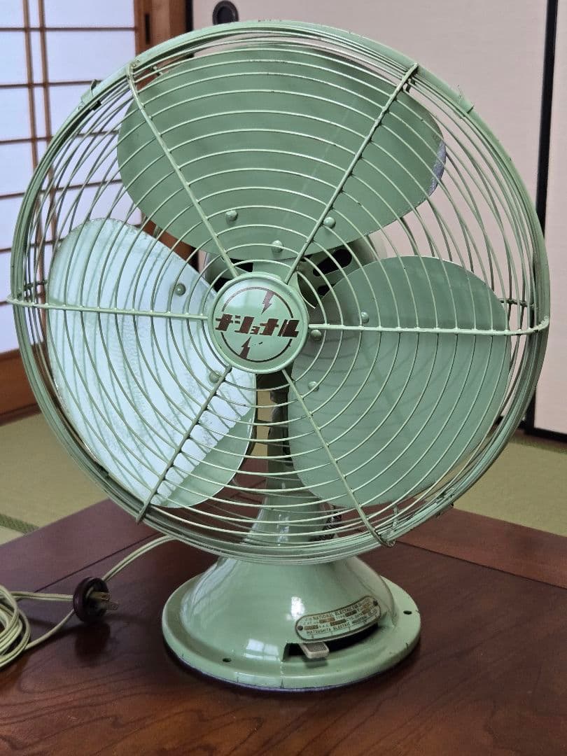 ナショナル扇風機　NdF型(1952年製) 　昭和レトロ　アンティーク