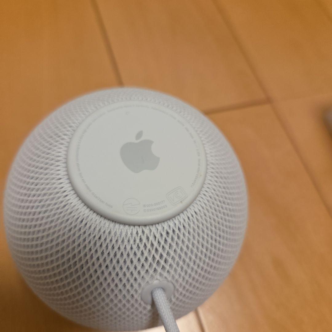 スマートスピーカー Pod mini ホワイト MY5H2J/A