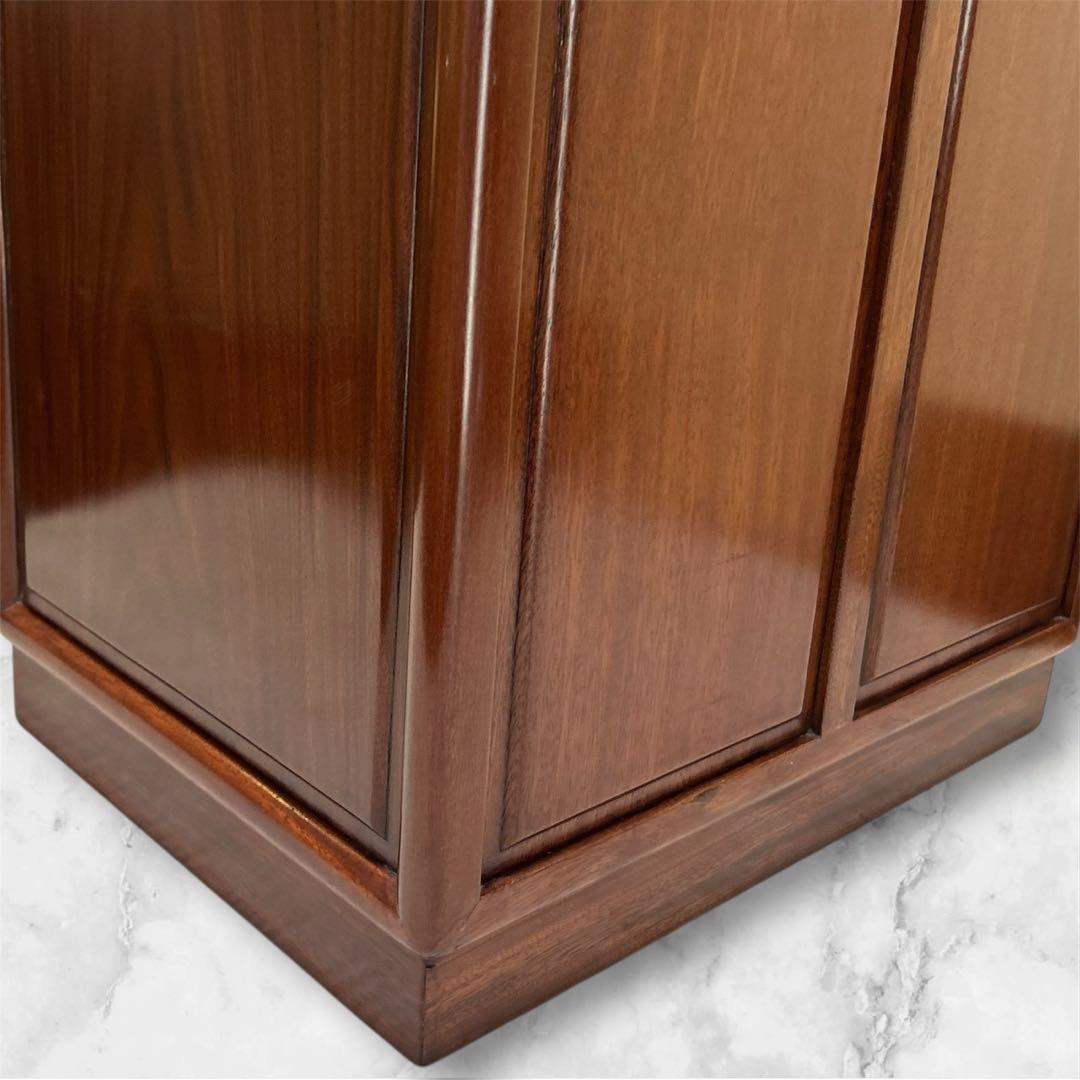 骨董品 螺鈿細工 チェスト タンス 五段チェスト 小物収納 木製 引き出し 螺鈿