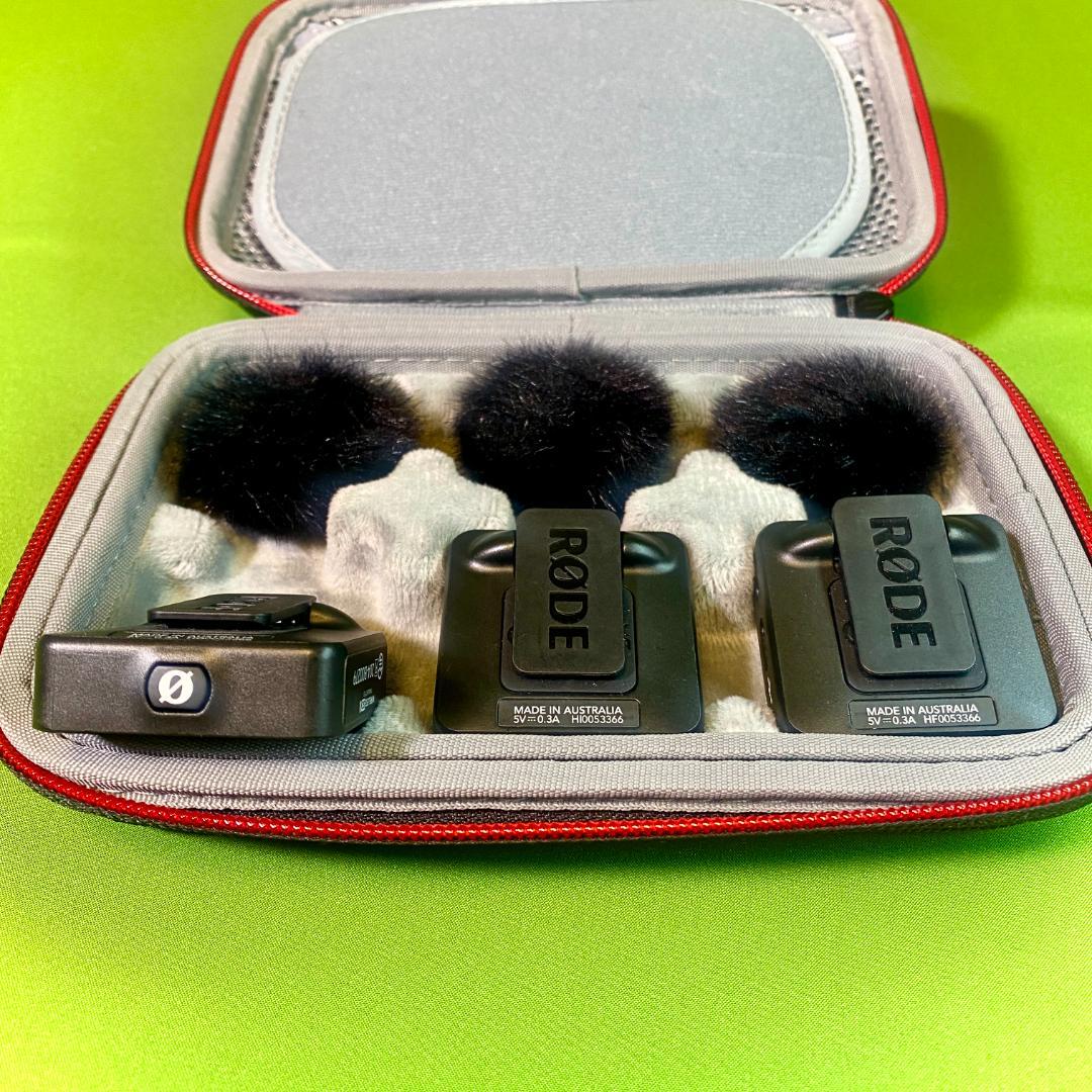 【ほぼ新品✨】RØDE WIRELESS GO II 3個セット ケース付き