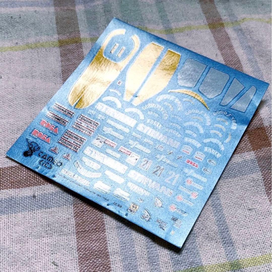 当時モノ タメオ 1/43 オゼッラFA1L 1988 モナコGP Tameo