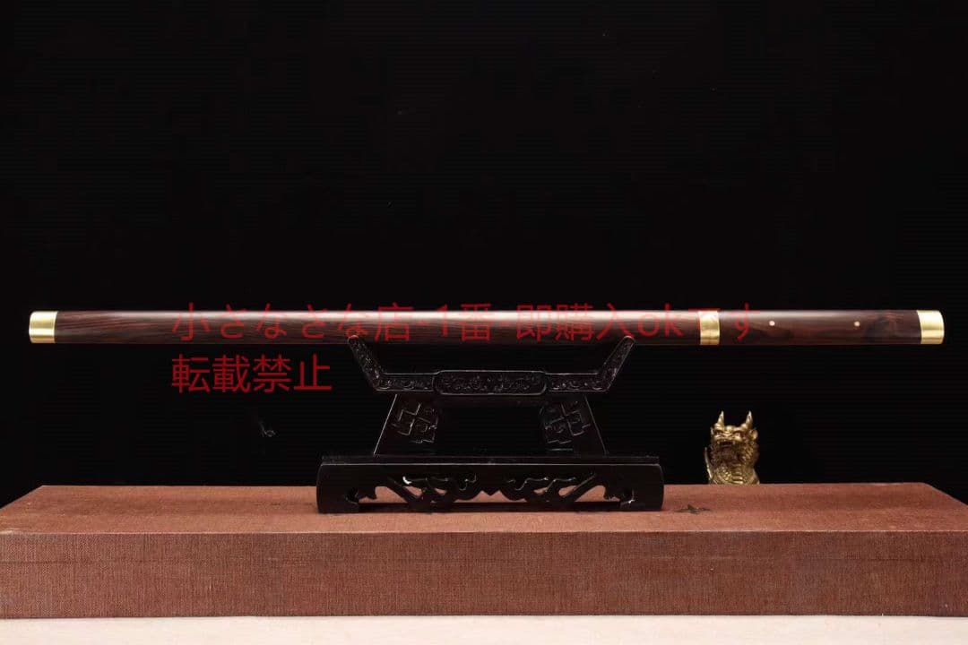 26寸正宗ブラジル黒檀素装T 10刑天唐刀  古兵器  日本刀 模造刀 居合刀