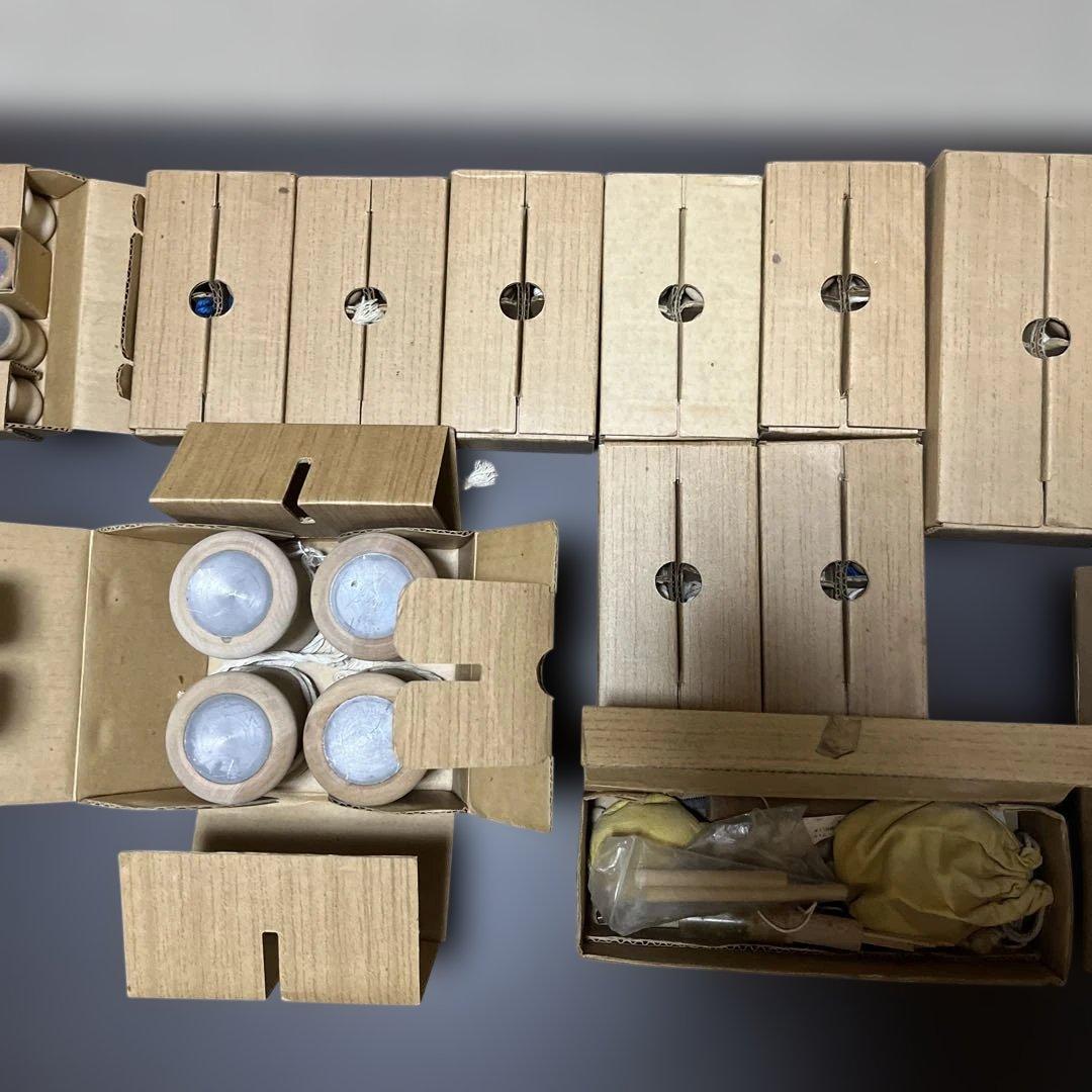 組紐　組玉　おもり　中古　伝統工芸　組紐道具 手組紐 組紐玉 組ひも玉 木玉