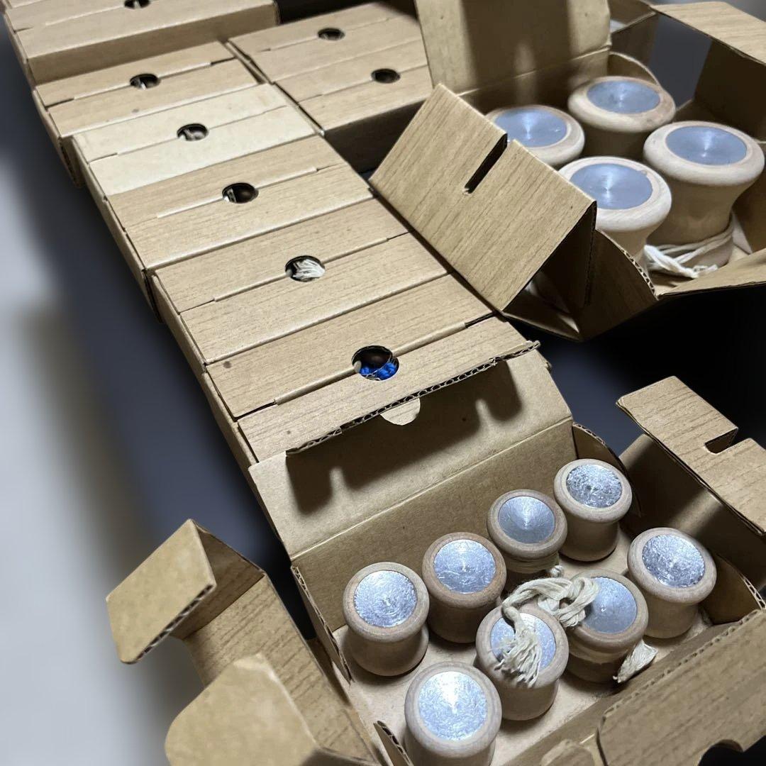 組紐　組玉　おもり　中古　伝統工芸　組紐道具 手組紐 組紐玉 組ひも玉 木玉