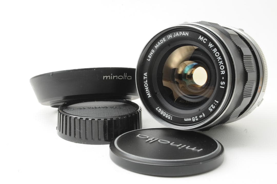 美品★MINOLTA ミノルタ MC W.ROKKOR-SI 28mm F2.5