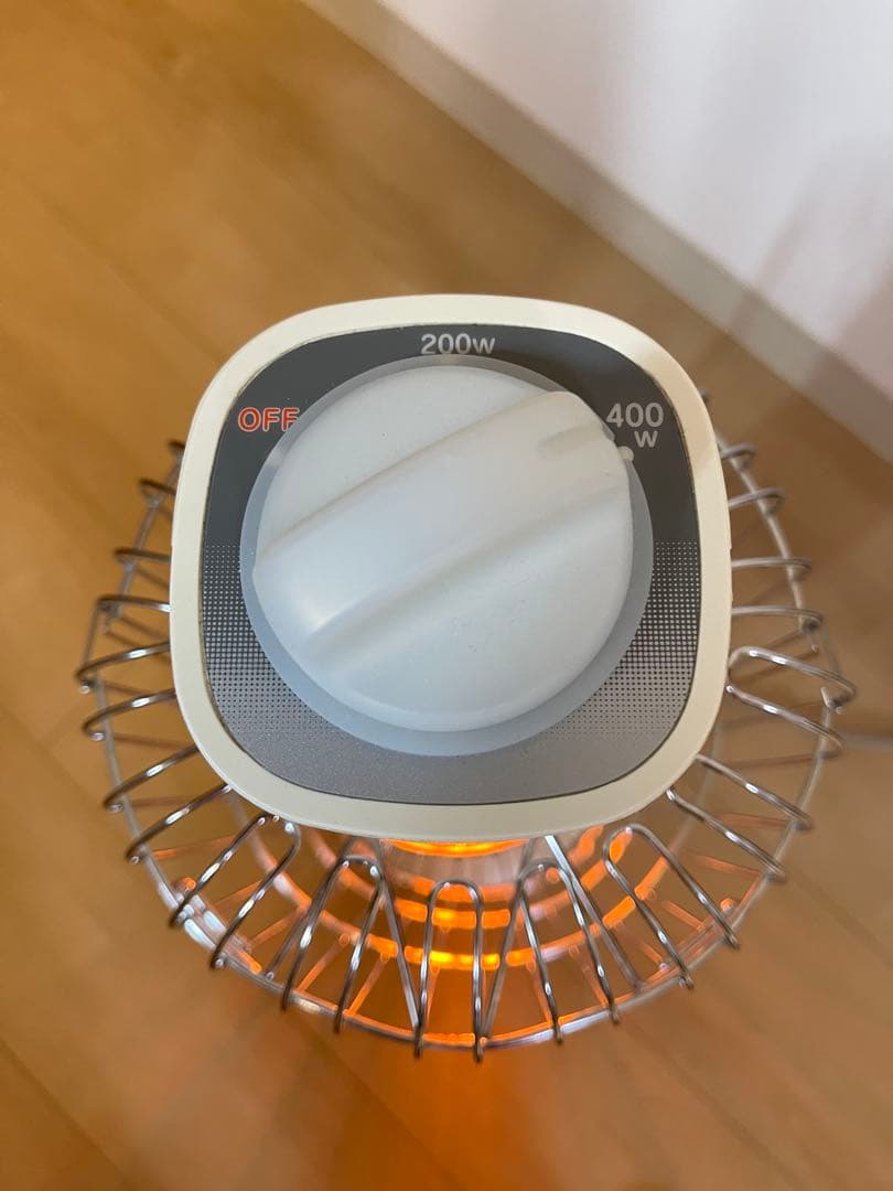 アラジン 電気ストーブ グラファイトヒーター 400W CAH-G42GE-W