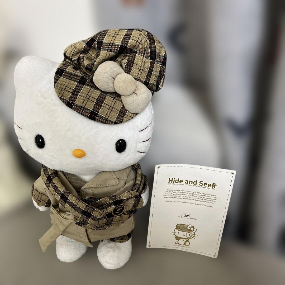 希少　ハローキティ　ハイドアンドシーク　ぬいぐるみ　激レア　限定品　限定350体