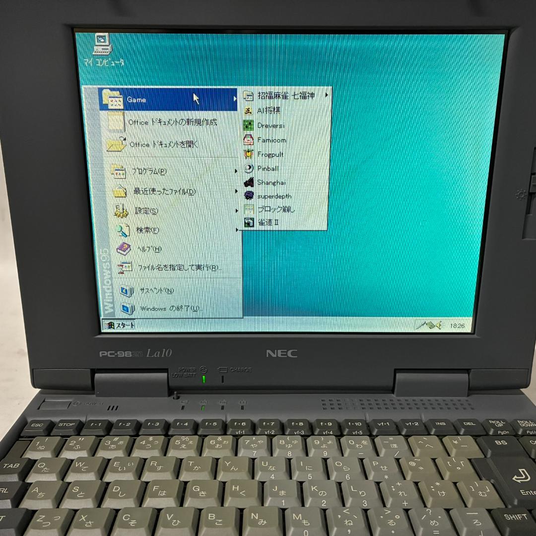 SATA SSD PC9821 La10 昭和レトロゲーム MS-DOS 東方