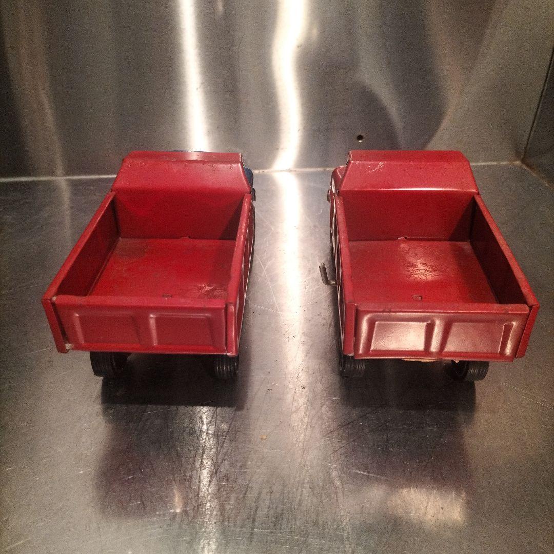 ダンプカー 2台セット 青 赤