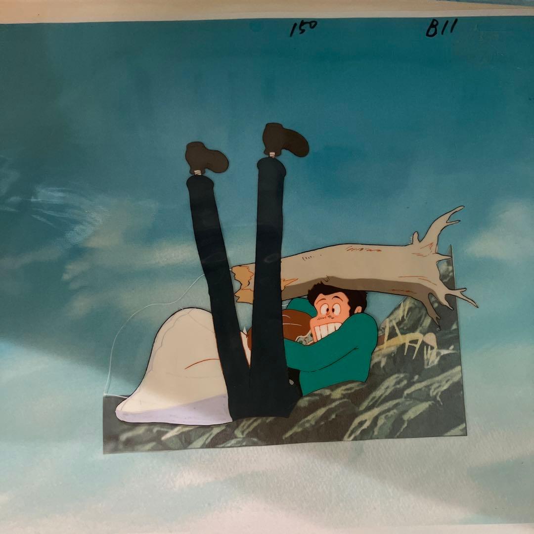 ルパン三世　カリオストロの城　セル画　　宮﨑駿　ジブリ