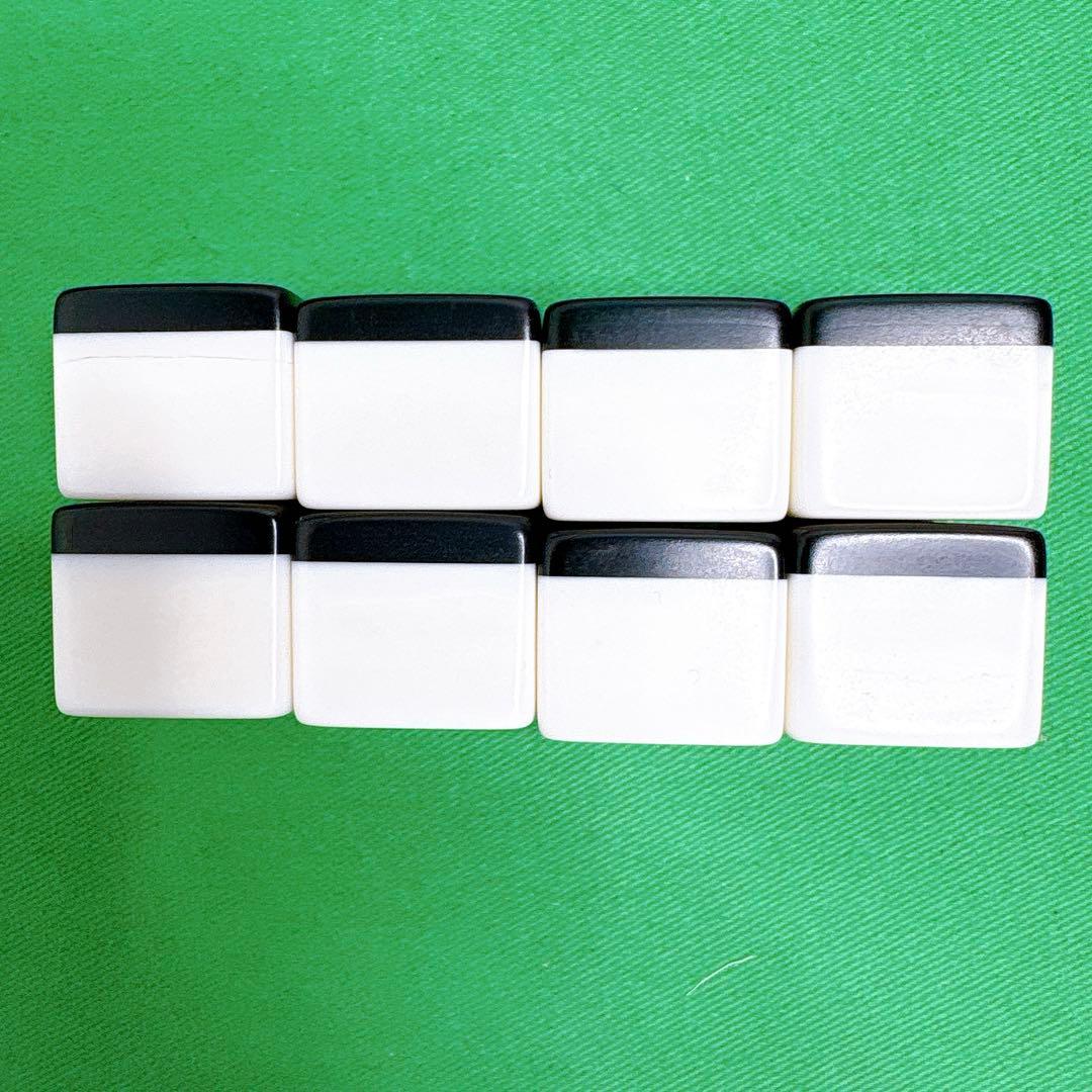 希少！　ミズノ　丸一　背黒　麻雀牌　家紋牌 天山