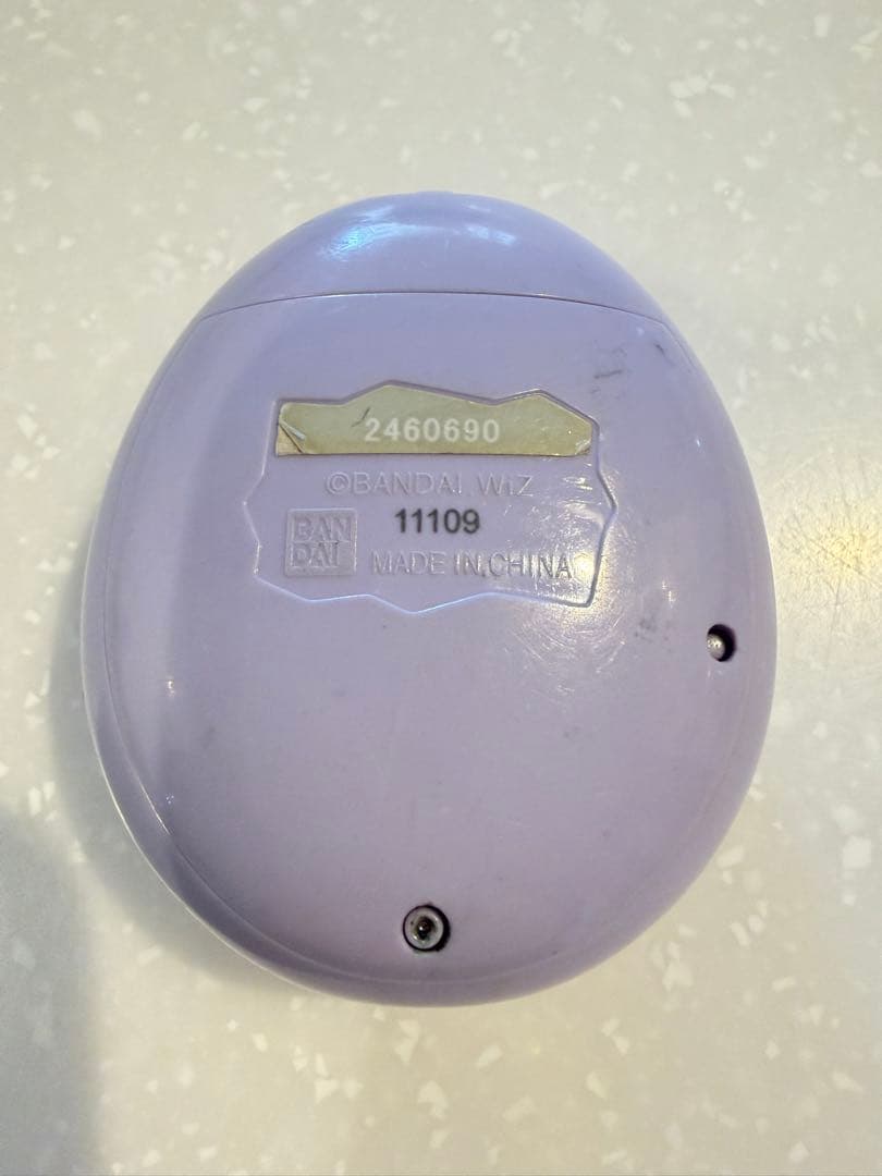 たまごっちみーつ パステルみーつ パープル 花柄 BANDAI