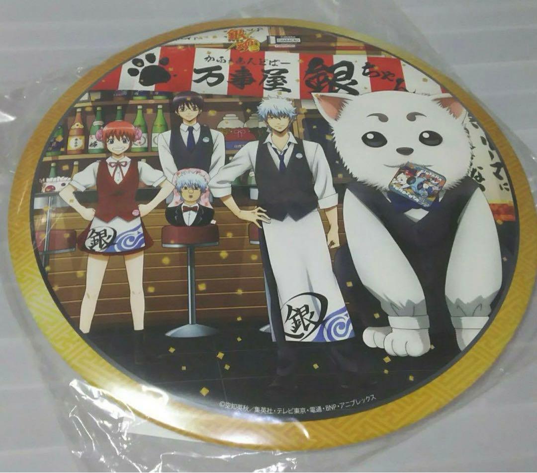 銀魂　缶バッジスタンド　銀時　神楽　新八　定春 万事屋　202410130347