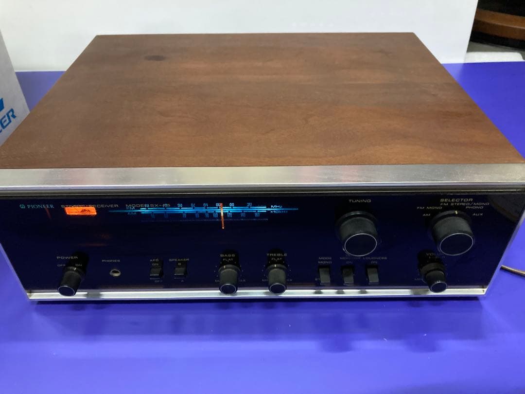 B0103）PIONEER SX-45 1970年代 総合アンプ 当時物 レトロ