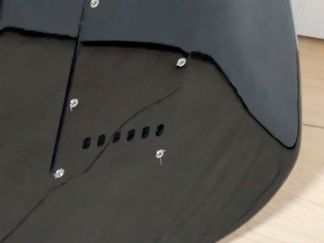 Squier Stratocaster ブラック　ソフトケース付　フェンダー