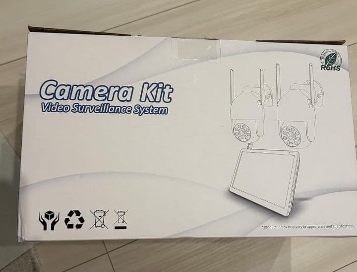 防犯カメラ 監視カメラ モニター付き 2台セット★新品未使用