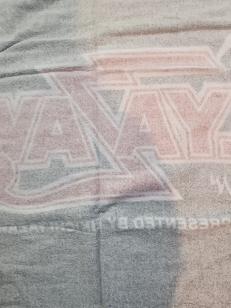 【新品未使用】矢沢永吉　スペシャルビーチタオル　SBT（ツバサ　アカロゴ）黒赤